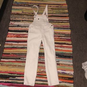 Free People Denim Overalls
